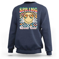 Funny Spring Break Crew Sweatshirt Spring Vacation Beach Family Matching