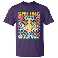 Funny Spring Break Crew T Shirt Spring Vacation Beach Family Matching