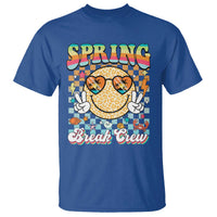 Funny Spring Break Crew T Shirt Spring Vacation Beach Family Matching