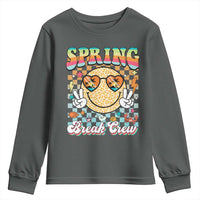 Funny Spring Break Crew Youth Sweatshirt Spring Vacation Beach Family Matching