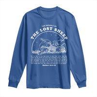 The Parable Of The Lost Sheep Long Sleeve Shirt Christian Bible Verse