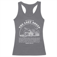 The Parable Of The Lost Sheep Racerback Tank Top Christian Bible Verse
