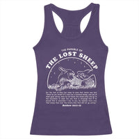 The Parable Of The Lost Sheep Racerback Tank Top Christian Bible Verse