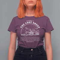 The Parable Of The Lost Sheep T Shirt For Women Christian Bible Verse
