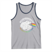 Neurodiversity Celebrate The Spectrum Tank Top Brain Autism Awareness ASD ADHD