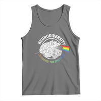 Neurodiversity Celebrate The Spectrum Tank Top Brain Autism Awareness ASD ADHD