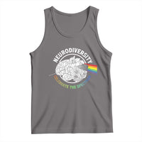 Neurodiversity Celebrate The Spectrum Tank Top Brain Autism Awareness ASD ADHD