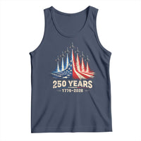 250 Years American 1776 2026 Tank Top USA 250th Anniversary 4th of July US Flag Jets