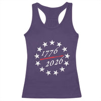 250 Years America Anniversary Racerback Tank Top 13 Stars 1776 2026 250th Independence Day