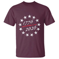 250 Years America Anniversary T Shirt 13 Stars 1776 2026 250th Independence Day