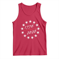 250 Years America Anniversary Tank Top 13 Stars 1776 2026 250th Independence Day