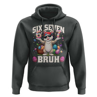 Funny Easter Day Six Seven Bruh Hoodie 67 Bunny Easter Eggs