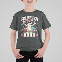 Funny Easter Day Six Seven Bruh T Shirt For Kid 67 Bunny Easter Eggs