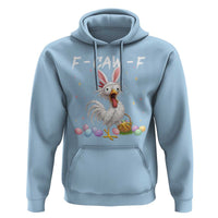 Funny Easter Day F Caw F Chicken Bunny Rooster Meme Hoodie