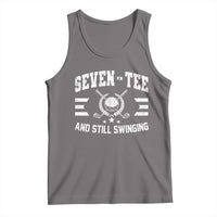 70th Birthday Golf Tank Top Funny Seven Tee And Still Swinging 70 Years Old