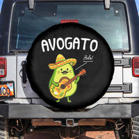 Funny Avocado Cat Avogato Spare Tire Cover Cinco De Mayo Mexican