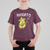 Funny Avocado Cat Avogato T Shirt For Kid Cinco De Mayo Mexican