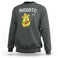 Funny Avocado Cat Avogato Sweatshirt Cinco De Mayo Mexican