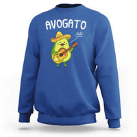 Funny Avocado Cat Avogato Sweatshirt Cinco De Mayo Mexican