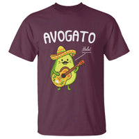 Funny Avocado Cat Avogato T Shirt Cinco De Mayo Mexican