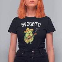 Funny Avocado Cat Avogato T Shirt For Women Cinco De Mayo Mexican
