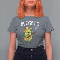 Funny Avocado Cat Avogato T Shirt For Women Cinco De Mayo Mexican