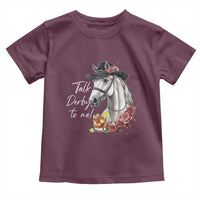 Funny Horse Lover Talk Derby To Me Toddler T Shirt