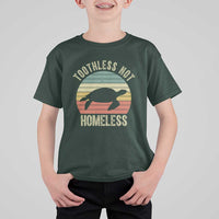Funny Toothless Not Homeless T Shirt For Kid Vintage Turtle
