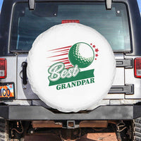 Golfing Dad Spare Tire Cover Best Grandpar Golf Ball Father's Day - Wonder Print Shop