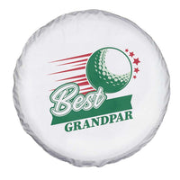 Golfing Dad Spare Tire Cover Best Grandpar Golf Ball Father's Day - Wonder Print Shop