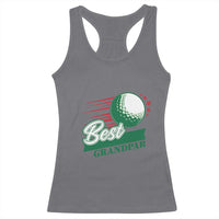 Golfing Dad Racerback Tank Top Best Grandpar Golf Ball Father's Day - Wonder Print Shop