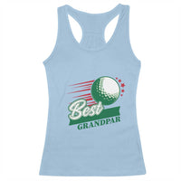 Golfing Dad Racerback Tank Top Best Grandpar Golf Ball Father's Day - Wonder Print Shop