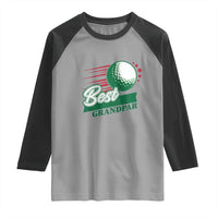 Golfing Dad Raglan Shirt Best Grandpar Golf Ball Father's Day - Wonder Print Shop