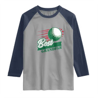 Golfing Dad Raglan Shirt Best Grandpar Golf Ball Father's Day - Wonder Print Shop