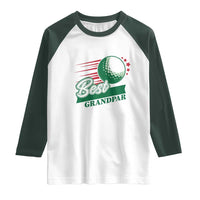 Golfing Dad Raglan Shirt Best Grandpar Golf Ball Father's Day - Wonder Print Shop