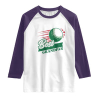 Golfing Dad Raglan Shirt Best Grandpar Golf Ball Father's Day - Wonder Print Shop