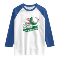 Golfing Dad Raglan Shirt Best Grandpar Golf Ball Father's Day - Wonder Print Shop
