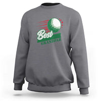 Golfing Dad Sweatshirt Best Grandpar Golf Ball Father's Day - Wonder Print Shop
