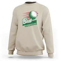 Golfing Dad Sweatshirt Best Grandpar Golf Ball Father's Day - Wonder Print Shop
