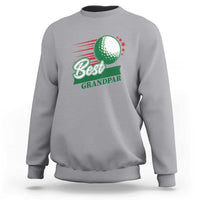 Golfing Dad Sweatshirt Best Grandpar Golf Ball Father's Day - Wonder Print Shop