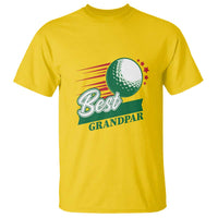 Golfing Dad T Shirt Best Grandpar Golf Ball Father's Day - Wonder Print Shop