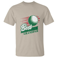 Golfing Dad T Shirt Best Grandpar Golf Ball Father's Day - Wonder Print Shop