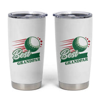 Golfing Dad Tumbler Cup Best Grandpar Golf Ball Father's Day - Wonder Print Shop