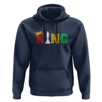 Funny Juneteenth King Hoodie Black Father Chess African American