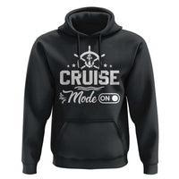 Funny Cruise Mode On Hoodie Summer Vacation Family Matching Vintage Anchor - Wonder Print Shop