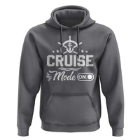 Funny Cruise Mode On Hoodie Summer Vacation Family Matching Vintage Anchor - Wonder Print Shop
