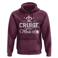 Funny Cruise Mode On Hoodie Summer Vacation Family Matching Vintage Anchor - Wonder Print Shop
