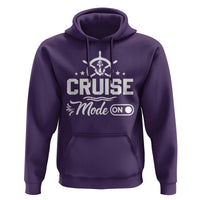Funny Cruise Mode On Hoodie Summer Vacation Family Matching Vintage Anchor - Wonder Print Shop