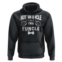 Funny Not An Uncle I'm A Funcle Hoodie Vintage Ribbon Star - Wonder Print Shop