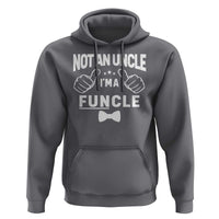 Funny Not An Uncle I'm A Funcle Hoodie Vintage Ribbon Star - Wonder Print Shop
